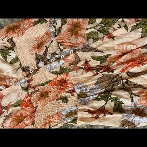 Gorgeous boutique peach maxi dress size small